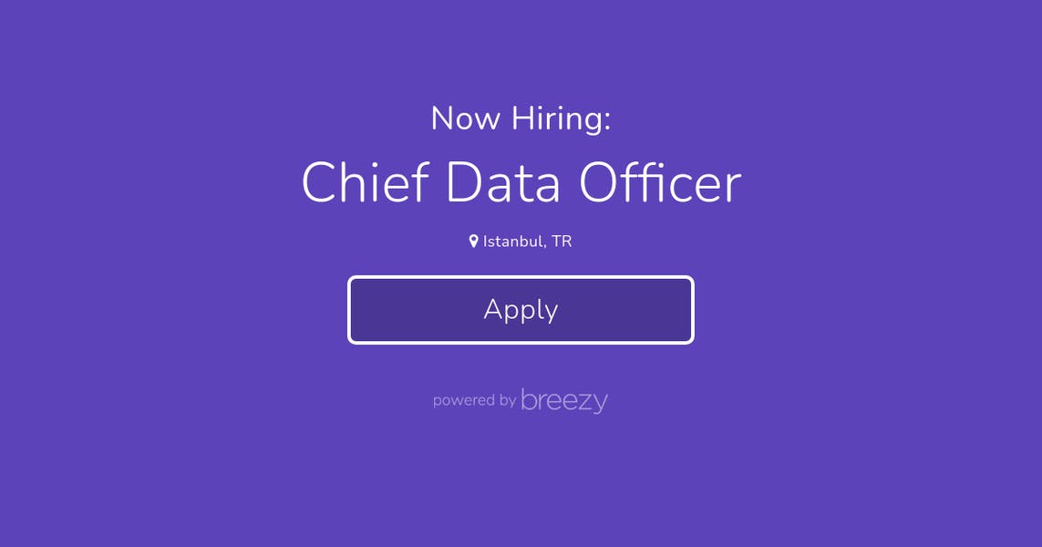 chief-data-officer-vacancies-in-turkey